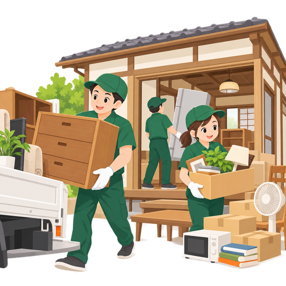 不用品回収の費用はどう決まる？料金を抑える7つのコツのイメージイラスト